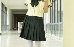 104/柒柒~【绿色水手服】刚入手的水手服是时候展示一趟了!