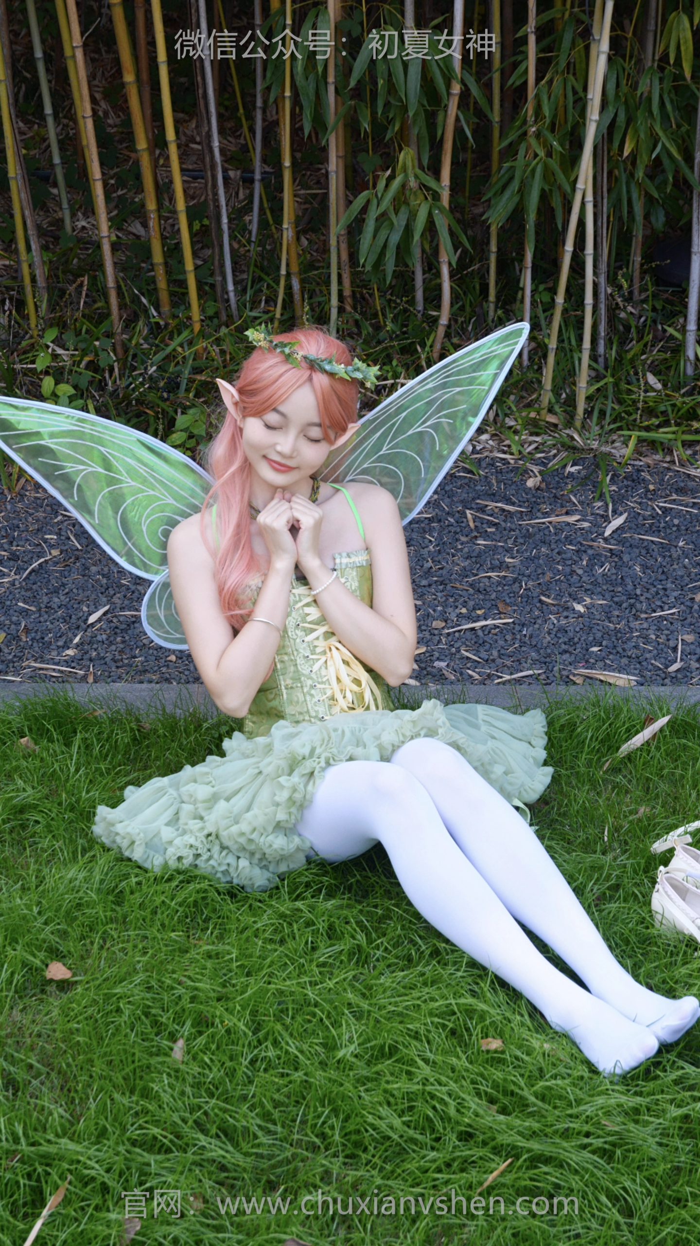 690/双双~【竹影精灵】竹林藏精灵，翅膀晃出草木香，就是招蜂引蝶的耳朵总不听话～