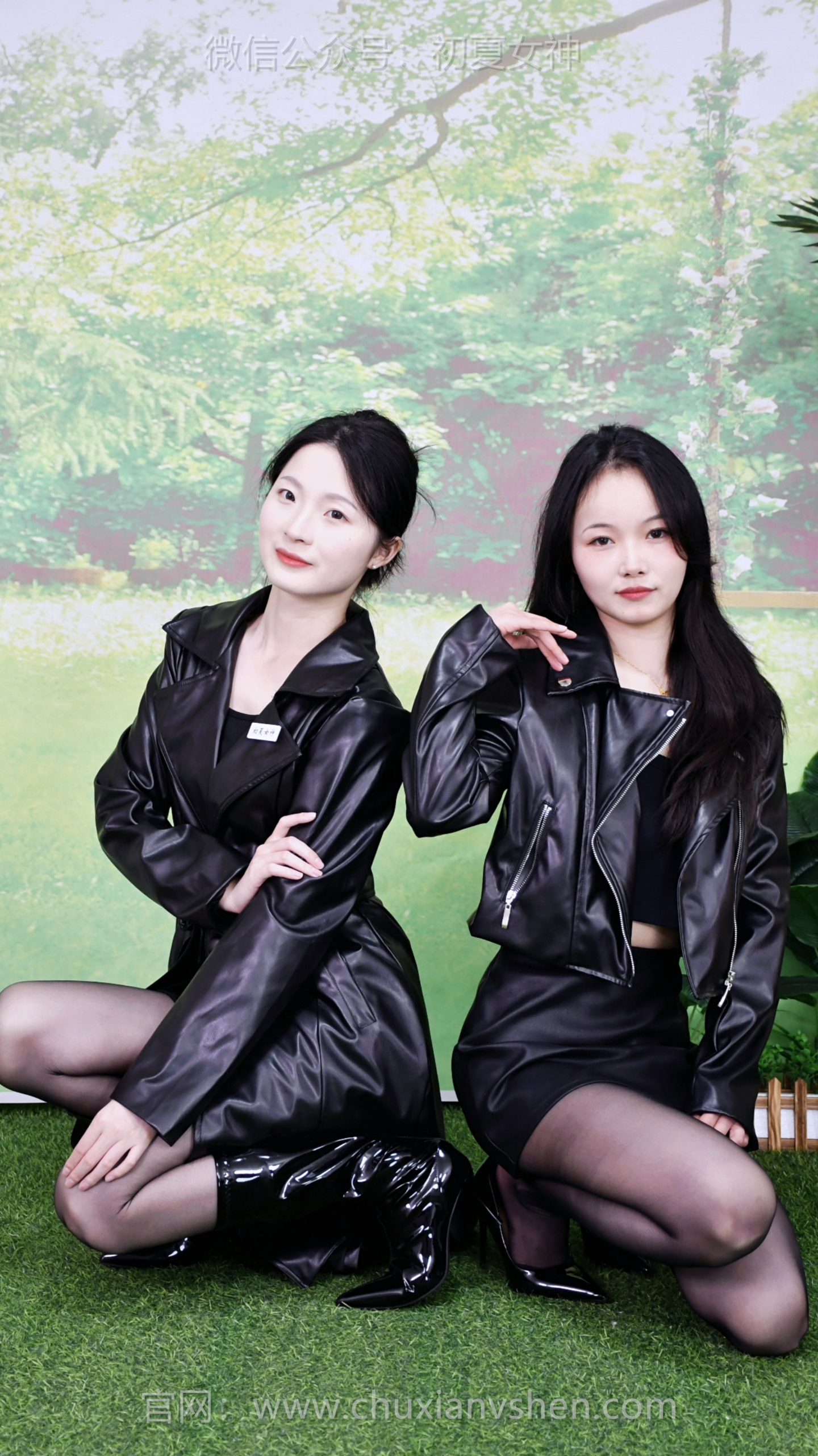 723/安妮、芸芸~《暗影潜行》这对搭档是自带气场的特务，黑色皮衣勾勒出的线条，藏着不疾不徐的掌控力。