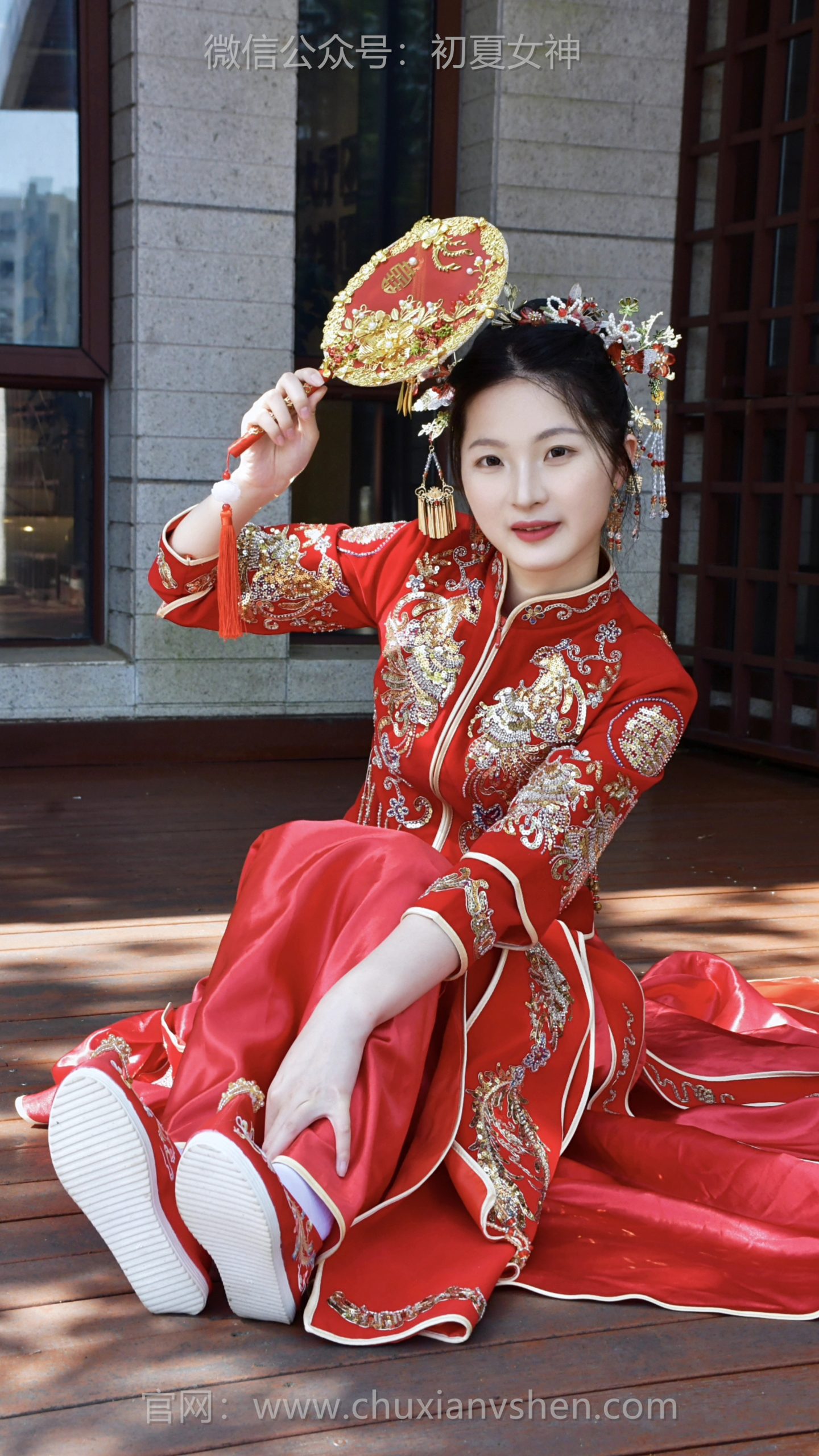852/安妮~【明艳动人】不奔赴远方风景，只沉醉一身红衣，做半日古风佳人，独享假期温柔美好