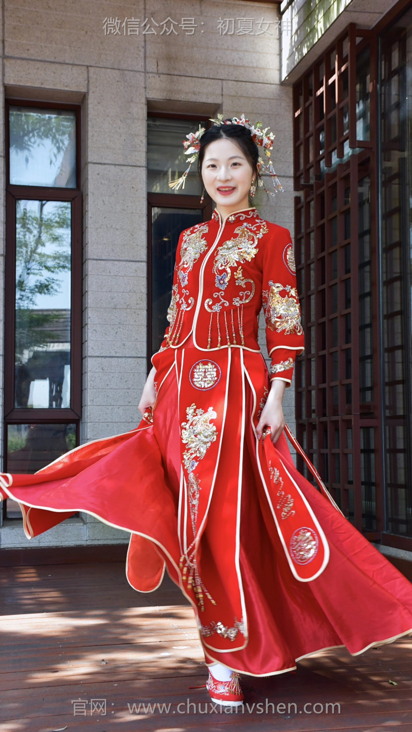 852/安妮~【明艳动人】不奔赴远方风景，只沉醉一身红衣，做半日古风佳人，独享假期温柔美好