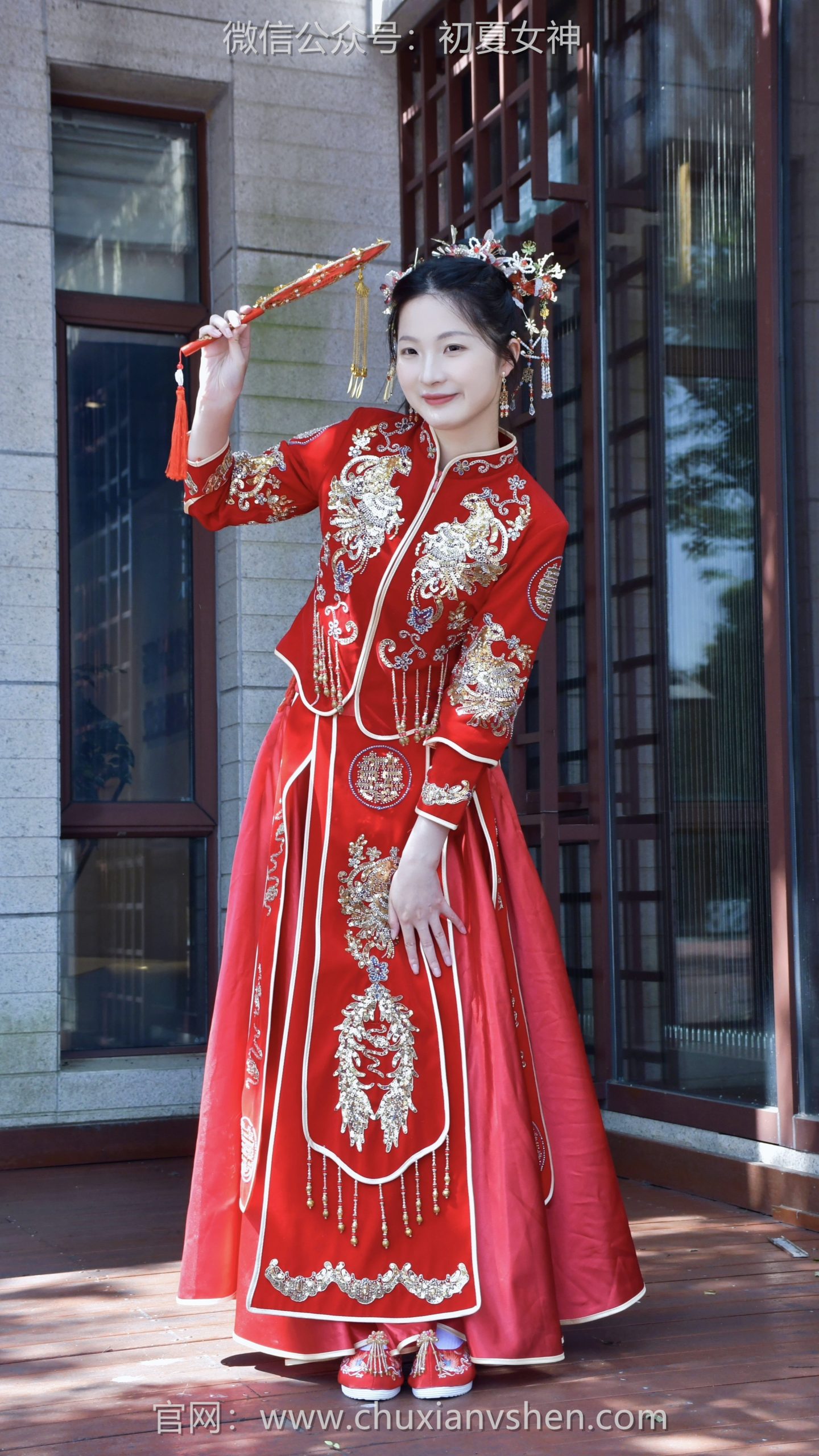 852/安妮~【明艳动人】不奔赴远方风景，只沉醉一身红衣，做半日古风佳人，独享假期温柔美好