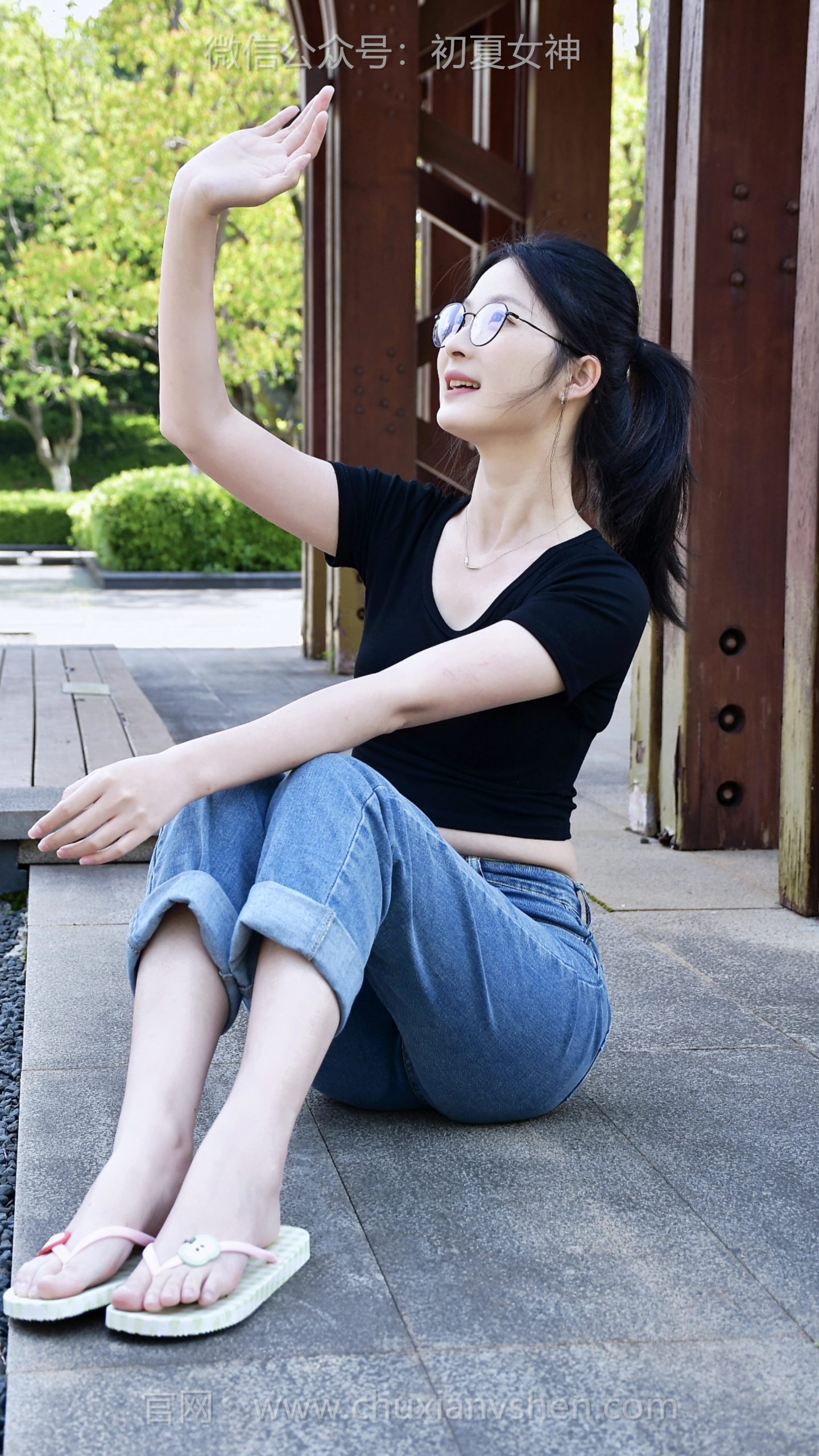 937/安妮~【俏巧可人】这么可可爱爱的人字拖我有三双，轮换着上脚穿搭，清爽自在，越看越喜欢。